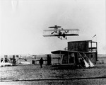Wright Model B Flyer in Flight at Kinloch Field, St. Louis, Missouri, ca. 1912