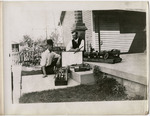 Edward and Milton Korn with Their Homemade Steam Engines, circa 1911