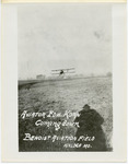 Edward Korn Landing a Benoist Airplane Kinloch Field, St. Louis, Missouri, circa 1911