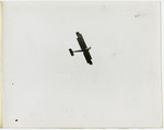 Close-up of a Benoist Airplane in Flight circa 1912