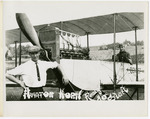 Edward and Milton Korn with a Benoist Type XII Airplane, circa 1912