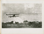 Somerville's Biplane in Flight at Coal City, Illinois, circa 1912