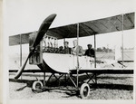Edward and Milton Korn in a Benoist Type XII Airplane, circa 1912