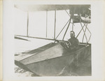 Edward Korn in a General Aeroplane Company Verville Flying Boat, circa 1916