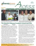 Wright State University Libraries Access Newsletter Fall 2011 by Wright State University Libraries