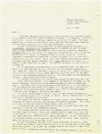 Wright State University Alternative Newspaper: Student Coalition, Letter and Questionnaire, May 21, 1969