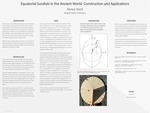 Equatorial Sundials in the Ancient World: Construction and Applications