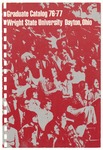 1976-1977 Wright State University Graduate Course Catalog by Wright State University