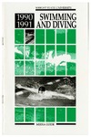 Wright State University Men's and Women's Swimming and Diving Media Guide 1990-1991 by Wright State University Athletics
