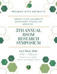 Fifth Annual Research Symposium Program with Abstracts