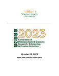 Wright State University's Celebration of Student Research, Scholarship & Creative Activities from Thursday, October 26, 2023