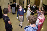 Attendees dancing at the Pride and Prejudice Regency Ball by Wright State University