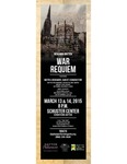 Benjamin Britten War Requiem Vista Poster by CELIA