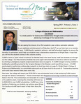 College of Science and Mathematics Newsletter, Spring 2013 by College of Science and Mathematics, Wright State University