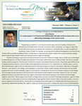 College of Science and Mathematics Newsletter, Summer 2013 by College of Science and Mathematics, Wright State University