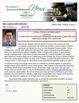College of Science and Mathematics Newsletter, Winter 2014 by College of Science and Mathematics, Wright State University