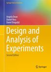 01. Design and Analysis of Experiments by Angela Dean, Dan Voss, and Danel Draguljic