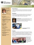 Department of Surgery Update, November 2013 by Wright State University Department of Surgery