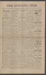 The Evening Item May 8, 1890 by Orville Wright and Wilbur Wright