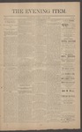 The Evening Item May 13, 1890 by Orville Wright and Wilbur Wright