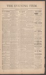 The Evening Item May 19, 1890 by Orville Wright and Wilbur Wright