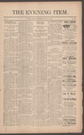 The Evening Item May 21, 1890 by Orville Wright and Wilbur Wright