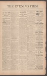 The Evening Item May 22, 1890 by Orville Wright and Wilbur Wright