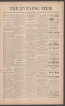 The Evening Item May 23, 1890 by Orville Wright and Wilbur Wright
