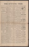 The Evening Item May 29, 1890 by Orville Wright and Wilbur Wright