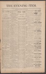 The Evening Item June 13, 1890 by Orville Wright and Wilbur Wright