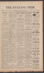 The Evening Item, June 17, 1890 by Orville Wright and Wilbur Wright