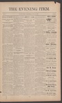 The Evening Item, June 25, 1890 by Orville Wright and Wilbur Wright