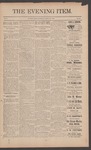 The Evening Item, June 28, 1890 by Orville Wright and Wilbur Wright