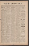 The Evening Item, July 10, 1890 by Orville Wright and Wilbur Wright