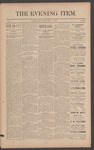 The Evening Item, July 15, 1890 by Orville Wright and Wilbur Wright
