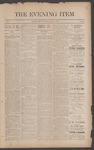 The Evening Item, July 24, 1890 by Orville Wright and Wilbur Wright