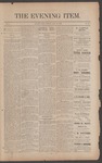 The Evening Item, July 25, 1890 by Orville Wright and Wilbur Wright