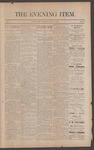 The Evening Item, July 26, 1890 by Orville Wright and Wilbur Wright