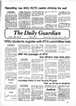 The Guardian, April 3, 1980 by Wright State University Student Body