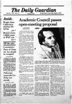 The Guardian, March 3, 1981 by Wright State University Student Body
