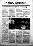 The Guardian, May 1, 1984 by Wright State University Student Body