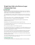 The Guardian the Month of May 2026 by Wright State Student Body