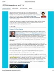 ISSCM Newsletter, Vol. 23, January 31, 2018 by Raj Soin College of Business, Wright State University