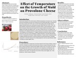 Effect of Temperature of the Growth of Mold on Provolone Cheese by Heather N. Johnson, Victoria Borger, and Morgan Mock