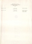 School of Music Recital Programs from 1974-1975