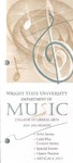 School of Music Recital Programs from 2010 to 2011 by Wright State University School of Music