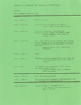 Ohio Academy of Medical History Annual Meeting Program, March 28, 1987