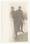 Two Soldiers Posing for Photograph