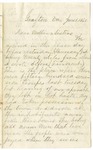 Letter, 1861 June 1, Oscar D. Ladley to Mother and Sisters [Catherine, Mary, and Alice Ladley]