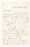 Letter, 1863 January 4, Alley [Alice Ladley] to My Dear Brother [Oscar D. Ladley] by Alice Ladley